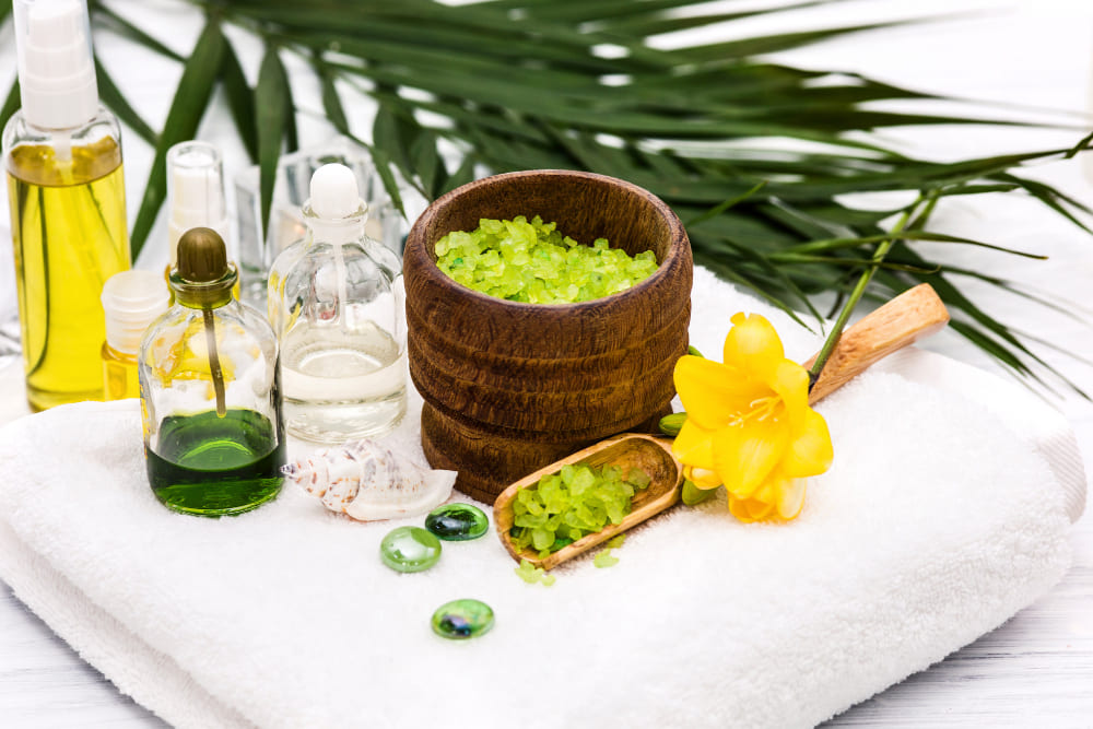 green massage therapy