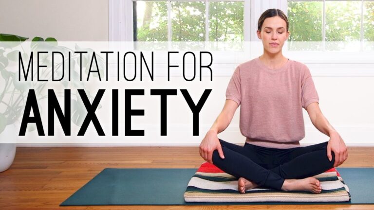 The Benefits of Meditation for Anxiety: A Scientific Review