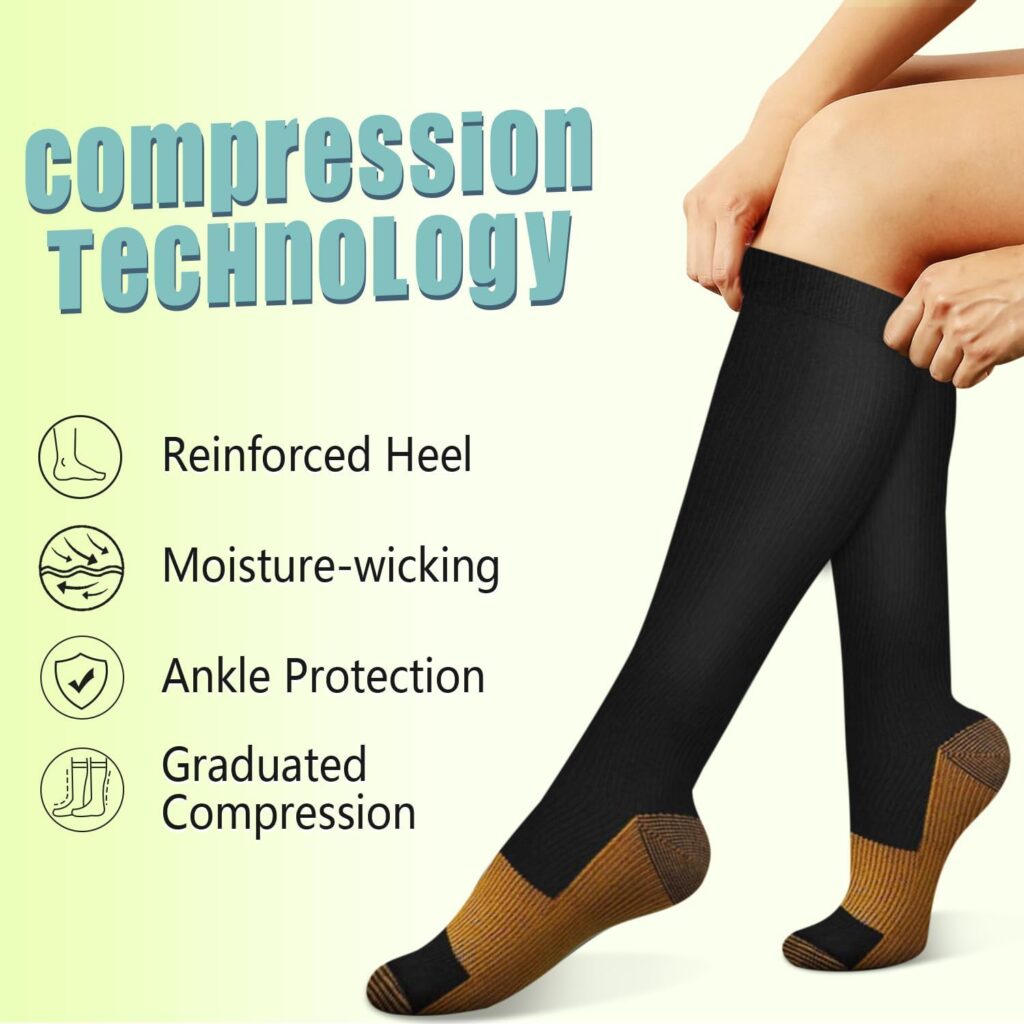 Iseasoo Copper Compression Socks