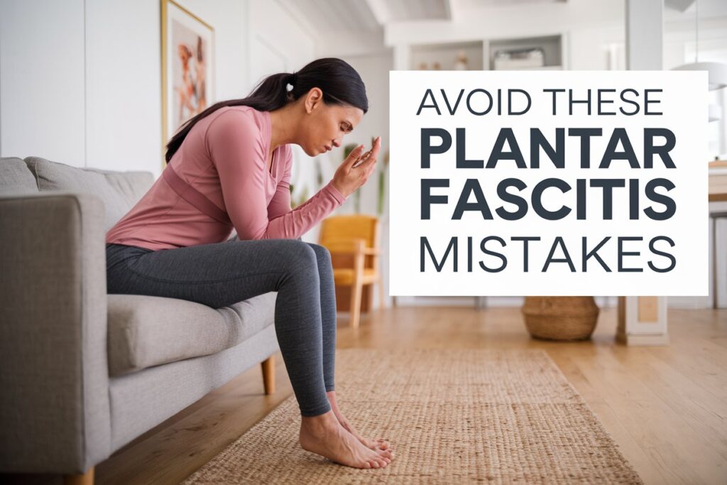 Avoid these plantar fasciitis mistakes