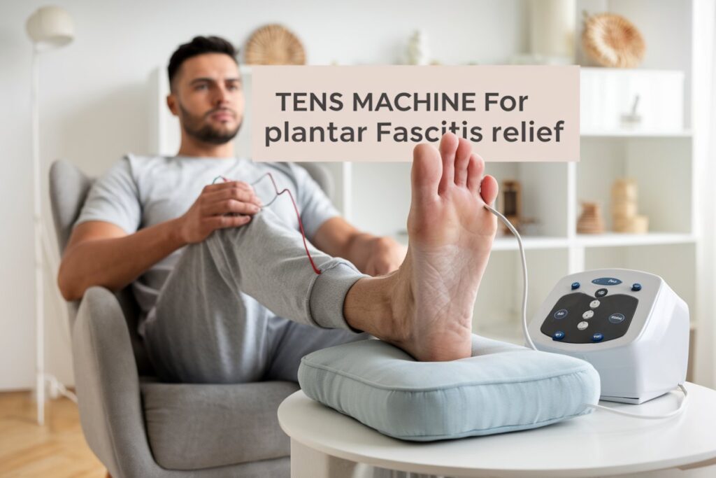 Relieve Plantar Fasciitis with a TENS Machine