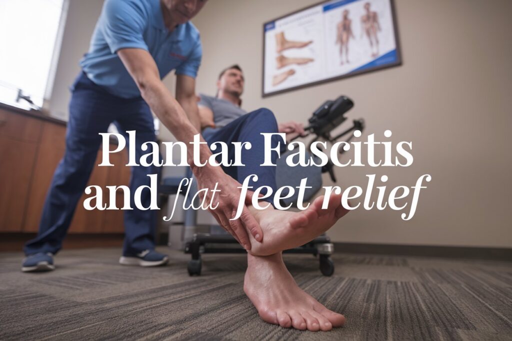 Plantar Fasciitis and Flat Feet Relief