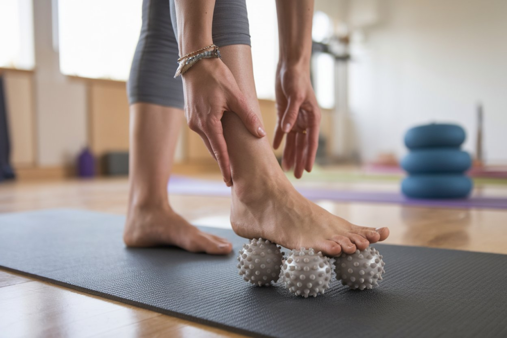 spiky massage ball for plantar fasciitis