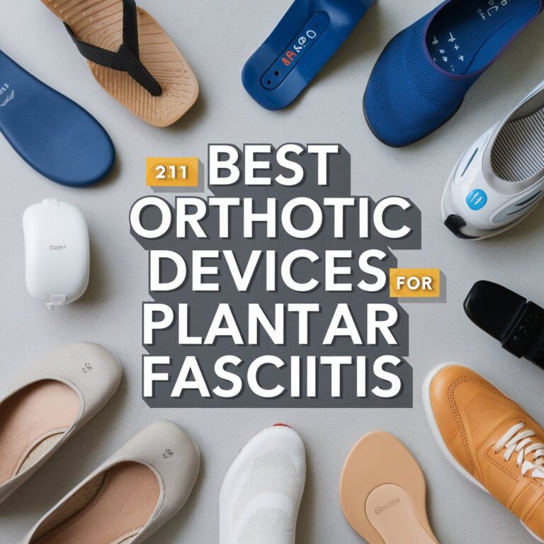 Best Orthotic Devices for Plantar Fasciitis Relief