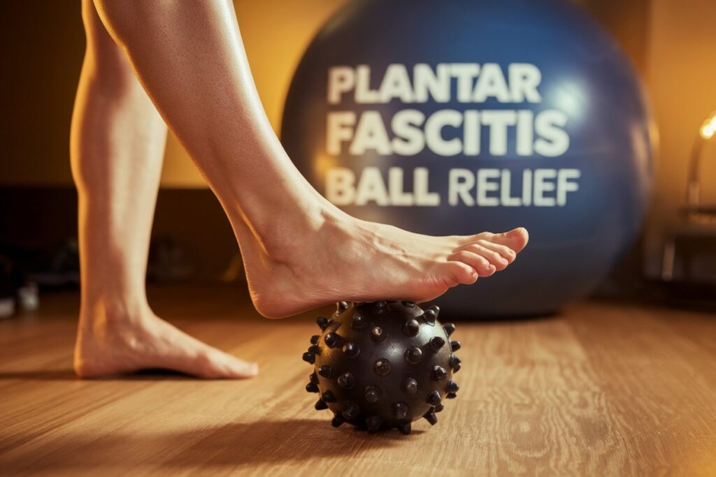 plantar fasciitis ball relief