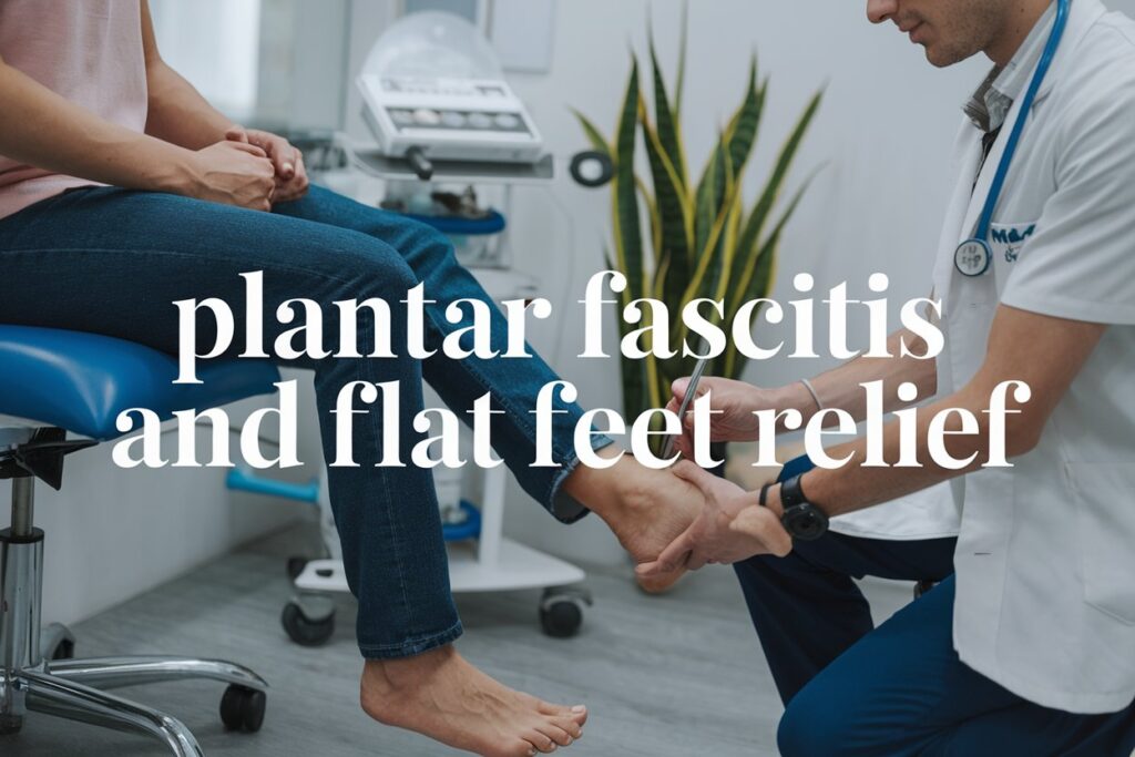 Plantar Fasciitis and Flat Feet Relief