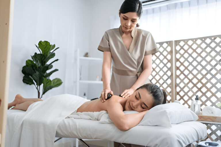 hand and stone massage