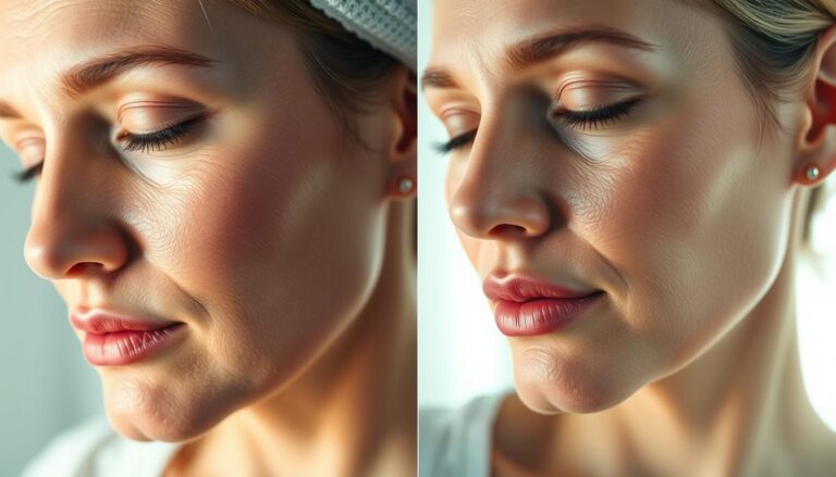 dermaplaning before after