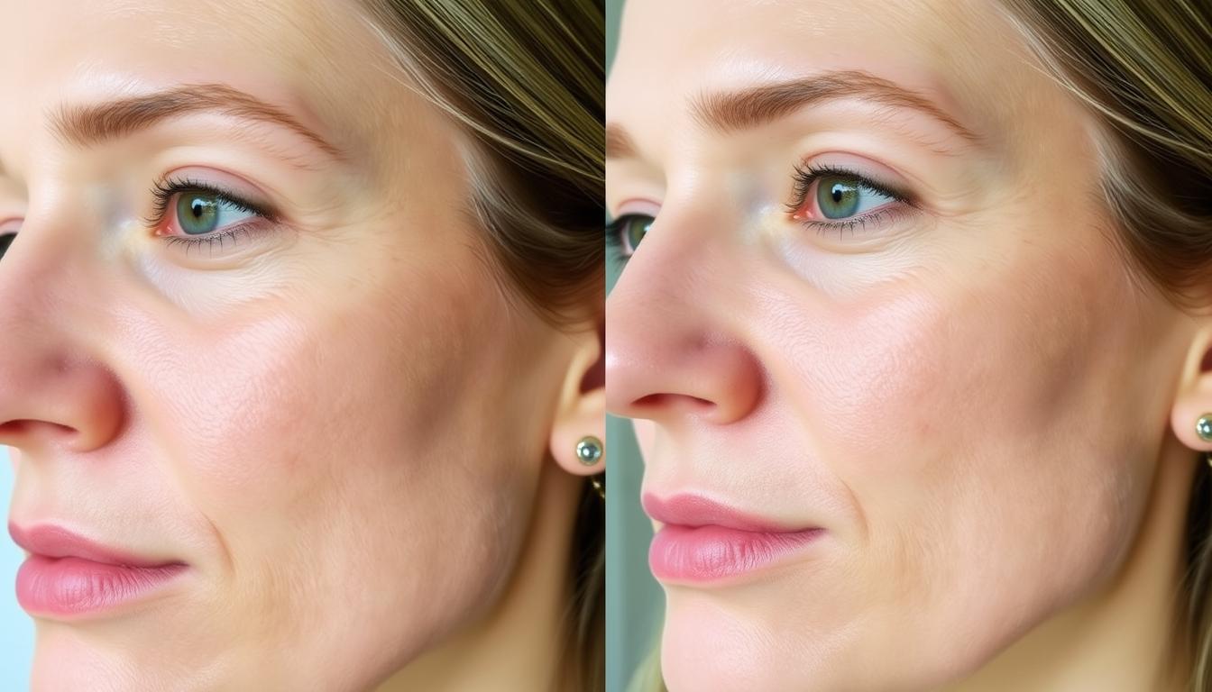 dermaplaning before and after