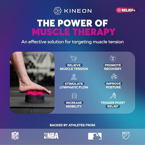 Kineon Relief+ Myofascial Release Tool - for Relieving Muscle Tension & Pressure Relief - Ergonomically Designed - Recovery Solutions - Improve Mobility - Customizable & Compact Design
