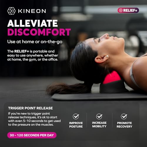Kineon Relief+ Myofascial Release Tool - for Relieving Muscle Tension & Pressure Relief - Ergonomically Designed - Recovery Solutions - Improve Mobility - Customizable & Compact Design