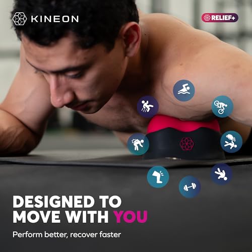 Kineon Relief+ Myofascial Release Tool - for Relieving Muscle Tension & Pressure Relief - Ergonomically Designed - Recovery Solutions - Improve Mobility - Customizable & Compact Design