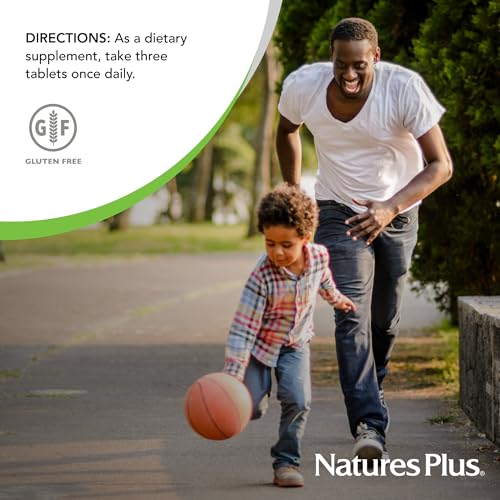 NaturesPlus Advanced Therapeutics Glucosamine/Chondroitin/MSM Ultra Rx Joint Tablets, Extended Delivery - 180 Tablets - High Potency Joint Support Supplement - Gluten-Free - 60 Servings