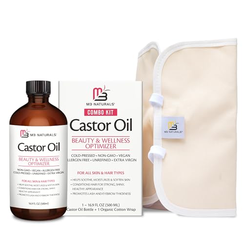 M3 Naturals Castor Oil Pack Kit Review: Detox at Home!