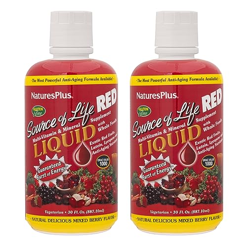 Natures Plus RED Multivitamin Liquid Review: Worth it?