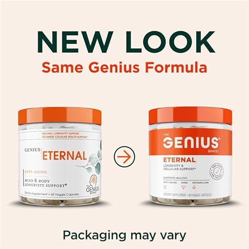 Genius Eternal, Anti-Aging Supplement