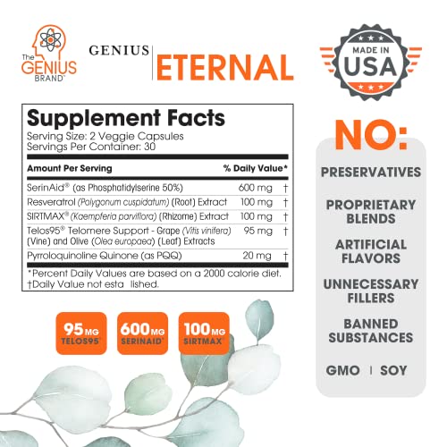 Genius Eternal, Anti-Aging Supplement