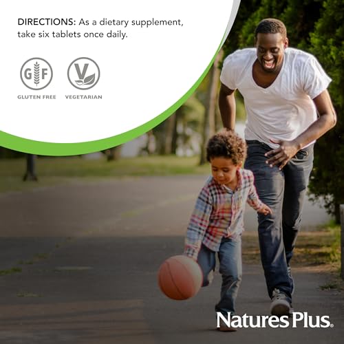 Natures Plus Source of Life - 360 Mini-Tabs, Pack of 2 - Multivitamin & Mineral Supplement - Supports Natural Energy & Overall Well-Being - Gluten Free, Vegetarian - 120 Total Servings