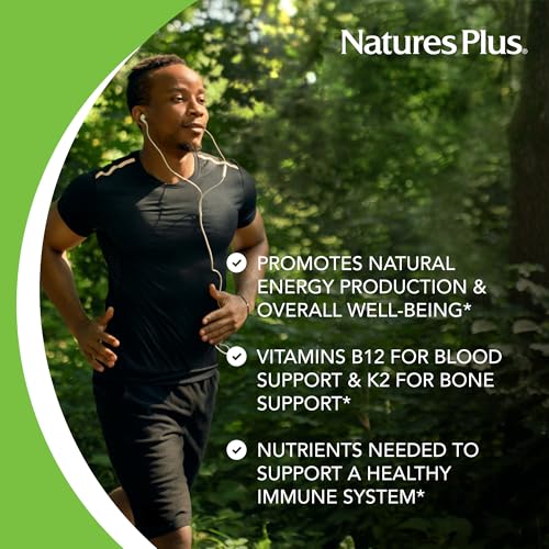 Natures Plus Source of Life - 360 Mini-Tabs, Pack of 2 - Multivitamin & Mineral Supplement - Supports Natural Energy & Overall Well-Being - Gluten Free, Vegetarian - 120 Total Servings