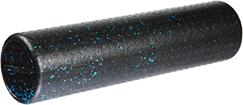 Amazon Basics High Density Foam Roller for Exercise and Recovery, 24 Inches, Blue Speckled