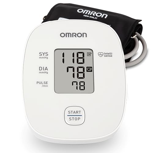 OMRON Iron Blood Pressure Monitor for Home Use & Upper Arm Blood Pressure Cuff - #1 Doctor & Pharmacist Recommended Brand - Clinically Validated