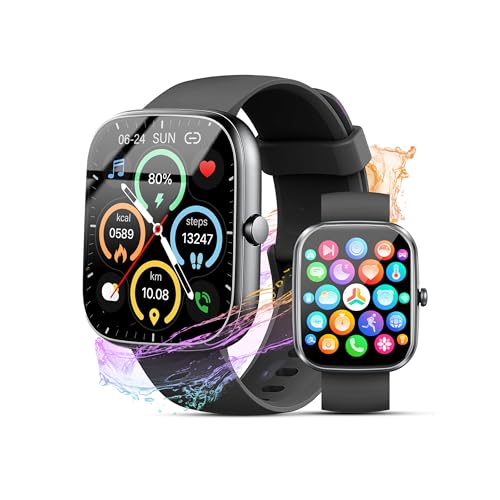 Smart Watch for Men Women (Answer/Make Call), 2026 New 1.91" HD SmartWatch, Fitness Watch with 120+ Sport Modes, IP68 Waterproof, Pedometer, Heart Rate/Sleep Monitor, Activity Tracker for Android iOS
