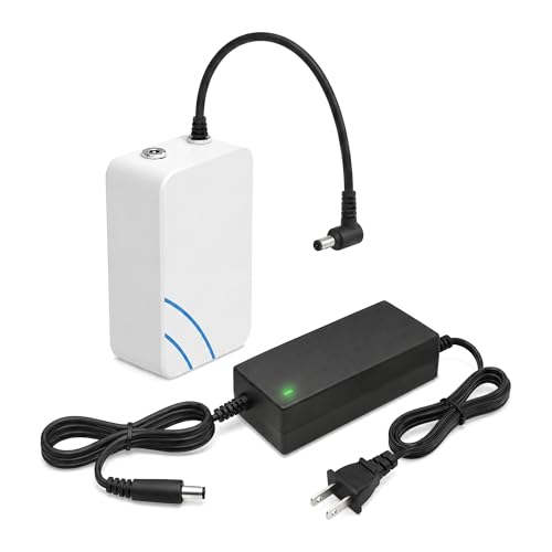 Rechargeable 5000mAh Battery for NT05 Portable Oxygen Machine – Includes Charger, Up to 3.5 Hours Use, Backup Power Supply for Home or Travel
