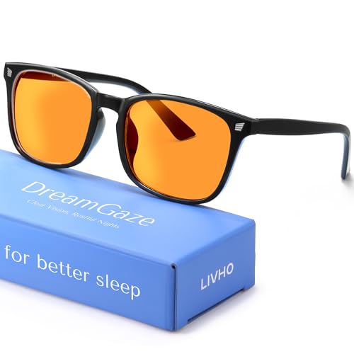 livho High Tech Blue Light Glasses - Advanced Blue Light Blocking Computer Glasses - Screen Fatigue & UV Protection