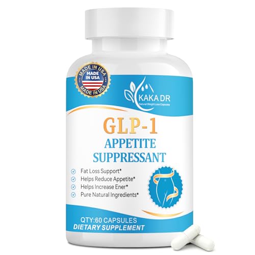 KAKA DR GLP-1 Supplement Appetite Suppressant Weight Loss Pills for Women, New Belly Fat Burner for Women | Metabolism Booster, Carb Blocker, Burn Fat 24/7 | 3rd Party Tested - 60 Pills
