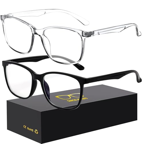 Oilway Blue-Light Blocking Glasses Computer Reading/Gaming/TV/Phones Glasses Fashion Anti Eyestrain Glasses for Women Men