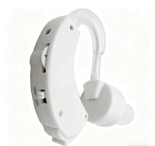 Hearing Amplifiers for Seniors and Adults, Hearing Amplifier for Mild Hearing Loss, Sound Amplifier Machine for Seniors White