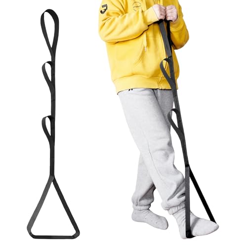 42 Inch Long Leg Lifter,Leg Strap with Large Foot Loop,Leg Lifter After Hip Replacement for Hip Kit for Seniors,Knee Replacement Recovery Aids,Hip Surgery Recovery Must Haves
