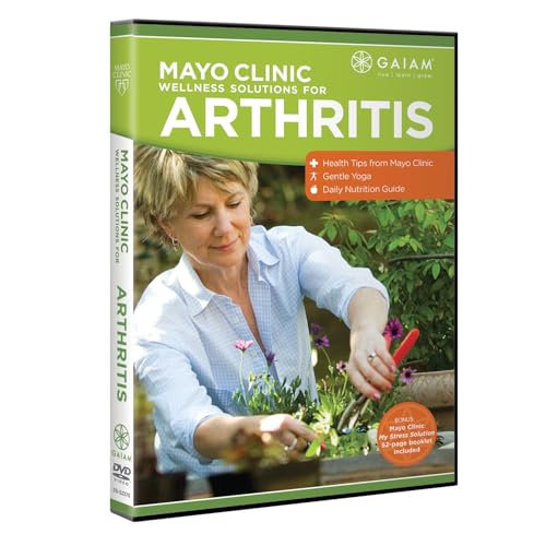 Gentle Yoga, Diet Health Tips for Arthritis Ultimate DVD For Seniors Chair Yoga for Adults Exersise For Health 60+ Chair workouts for seniors women, men, beginners [DVD]