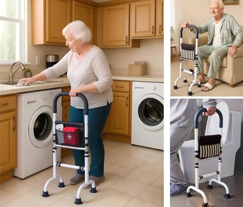Stand Assist Aid for Elderly; Mobility Aids for Seniors; Couch Toilet Assist Rail; Knee Surgery Recovery Aids; Height Adjustable ; Weight 5lbs, Bear 350lbs.(Not a Walker; Not for Weak Arms)