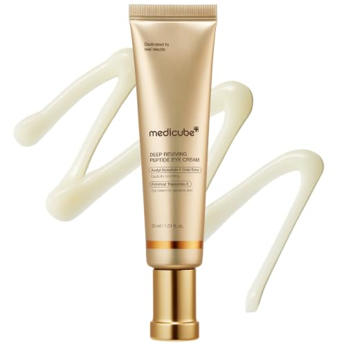 medicube Eye Serum with Deep Reviving Peptide | Eye Treatment Serum with Multi Peptides, Niacinamide & Squalane | Reduces Signs of Aging and FIne Lines | Korean Skincare, 1.01 fl.oz