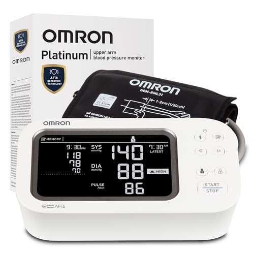 OMRON Platinum Blood Pressure Monitor & Upper Arm Blood Pressure Cuff
