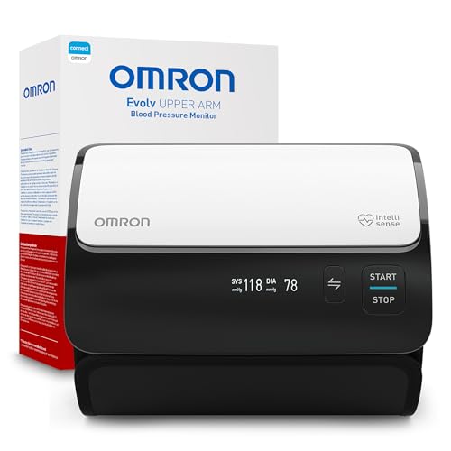 OMRON Evolv Wireless Blood Pressure Monitor &Upper Arm Blood Pressure Cuff