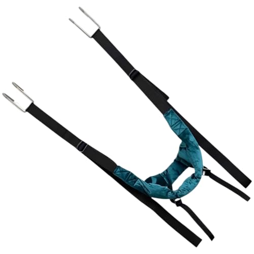 Cervical Neck Stretcher Device, Adjustable with Buckle for Home Spine Comfort, Portable Neck Sling for Doorframe or Pull-up Bar Hanging