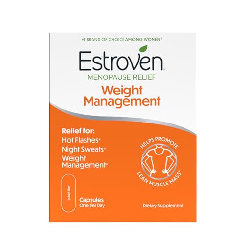 Estroven Weight Management for Menopause Relief Supplement for Women, 30 Ct