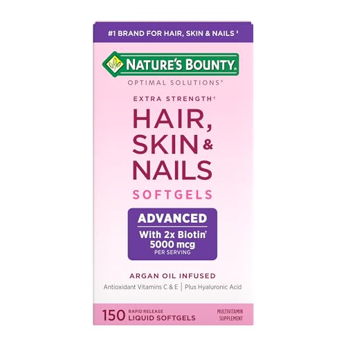 Nature's Bounty Advanced Hair, Skin & Nails, 150 Rapid Release Softgels