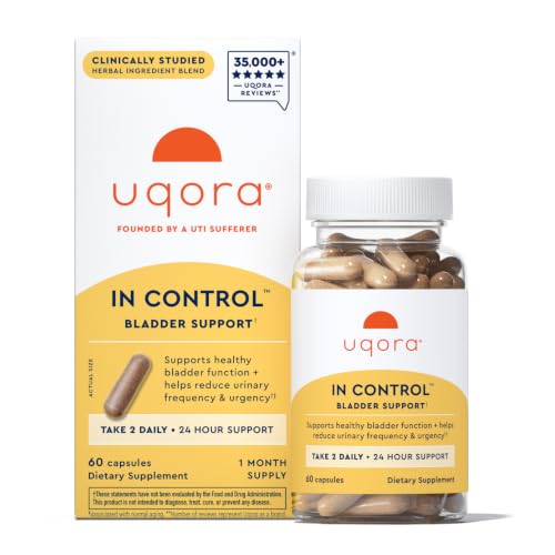 Uqora in Control, Daily Bladder Support, 60 Capsules