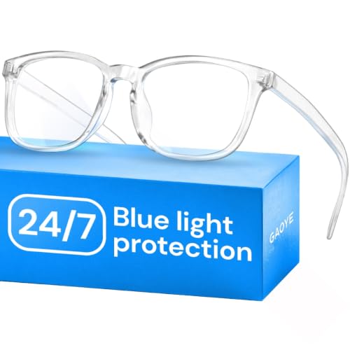 Gaoye Blue Light Glasses for Computer & Gaming - Clear